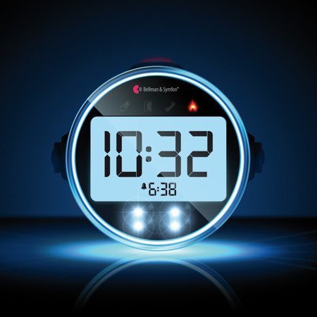 Despertador Bellman & Symfon BE1580 VISITA reloj despertador con almohadilla de vibración